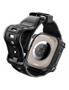 Spigen RUGGED ARMOR "PRO" Apple Watch ULTRA (49MM) SVART