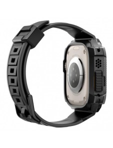 Spigen RUGGED ARMOR "PRO" Apple Watch ULTRA (49MM) SVART