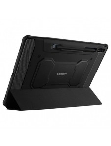 Spigen RUGGED ARMOR "PRO" GALAXY TAB S7+ / S8+ PLUS 12.4 SVART