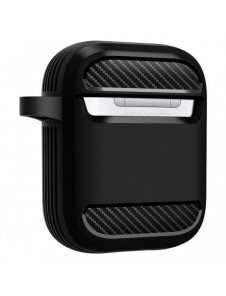 Spigen RUGGED ARMOR Apple AIRPODS MATSVART