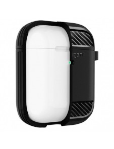 Spigen RUGGED ARMOR Apple AIRPODS MATSVART