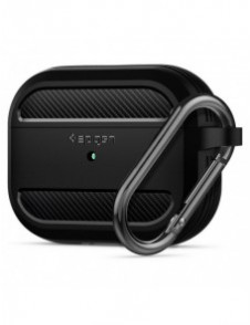 Spigen RUGGED ARMOR Apple AIRPODS PRO 1 MATSVART
