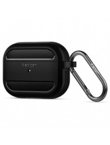 Spigen RUGGED ARMOR Apple AIRPODS PRO 1 MATSVART