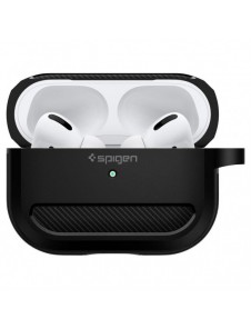 Spigen RUGGED ARMOR Apple AIRPODS PRO 1 MATSVART