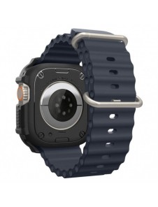 SPIGEN RUGGED ARMOR APPLE WATCH ULTRA (49 MM) MATSVART