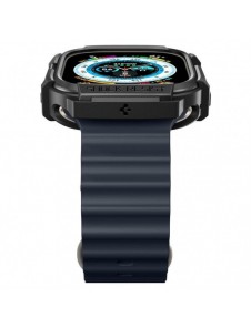 SPIGEN RUGGED ARMOR APPLE WATCH ULTRA (49 MM) MATSVART
