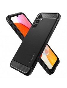 Spigen RUGGED ARMOR GALAXY A14 4G / LTE MATSVART