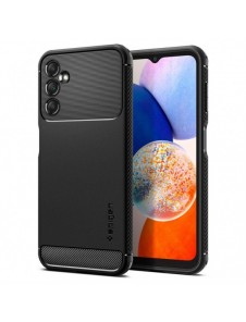Spigen RUGGED ARMOR GALAXY A14 5G MATSVART