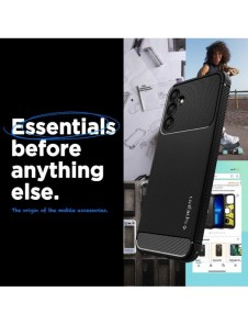Spigen RUGGED ARMOR GALAXY A14 5G MATSVART