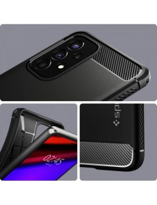 Spigen RUGGED ARMOR GALAXY A53 5G MATSVART