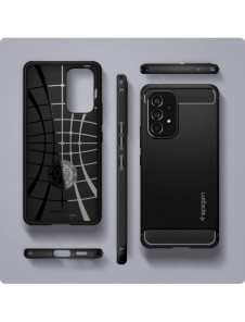 Spigen RUGGED ARMOR GALAXY A53 5G MATSVART