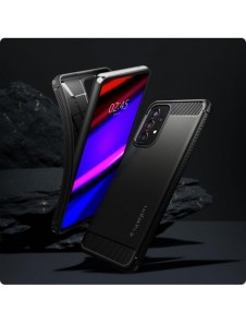 Spigen RUGGED ARMOR GALAXY A53 5G MATSVART