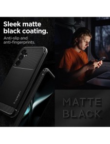 Spigen RUGGED ARMOR GALAXY A54 5G MATSVART