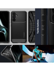 Spigen RUGGED ARMOR GALAXY A54 5G MATSVART