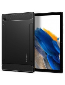 Spigen RUGGED ARMOR GALAXY TAB A8 10,5 X200 / X205 MATSVART