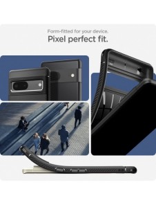 Spigen RUGGED ARMOR GOOGLE PIXEL 7 MATSVART
