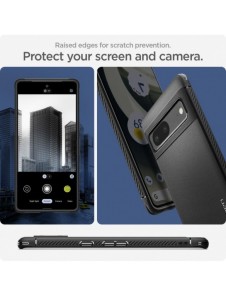 Spigen RUGGED ARMOR GOOGLE PIXEL 7 MATSVART