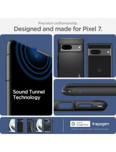 Spigen RUGGED ARMOR GOOGLE PIXEL 7 MATSVART