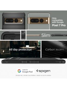 Spigen RUGGED ARMOR GOOGLE PIXEL 7 PRO MATSVART