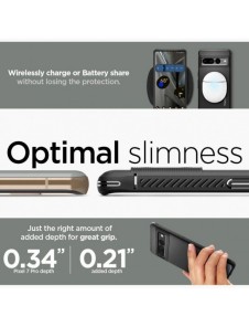 Spigen RUGGED ARMOR GOOGLE PIXEL 7 PRO MATSVART