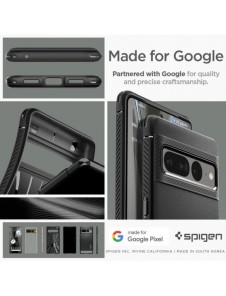 Spigen RUGGED ARMOR GOOGLE PIXEL 7 PRO MATSVART