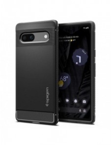 Spigen RUGGED ARMOR GOOGLE PIXEL 7A MATSVART