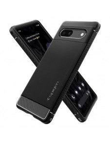 Spigen RUGGED ARMOR GOOGLE PIXEL 7A MATSVART