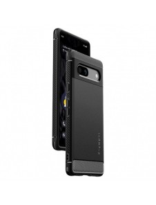 Spigen RUGGED ARMOR GOOGLE PIXEL 7A MATSVART