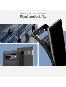 Spigen RUGGED ARMOR GOOGLE PIXEL 7A MATSVART