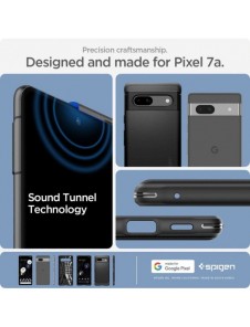 Spigen RUGGED ARMOR GOOGLE PIXEL 7A MATSVART