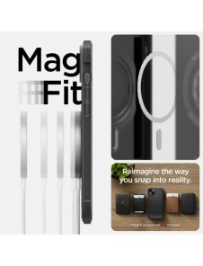 Spigen RUGGED ARMOR MAG MAGSAFE IPHONE 14 PLUS MATSVART