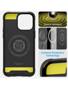 Spigen RUGGED ARMOR MAG MAGSAFE IPHONE 14 PRO MATTE SVART