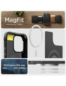 Spigen RUGGED ARMOR MAG MAGSAFE IPHONE 14 PRO MATTE SVART