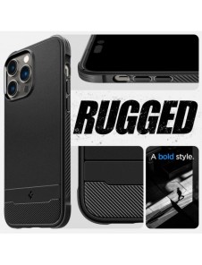Spigen RUGGED ARMOR MAG MAGSAFE IPHONE 14 PRO MAX MATSVART