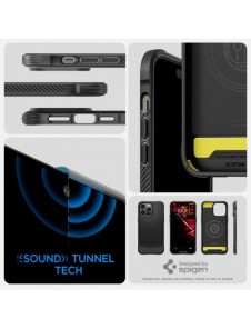 Spigen RUGGED ARMOR MAG MAGSAFE IPHONE 14 PRO MAX MATSVART