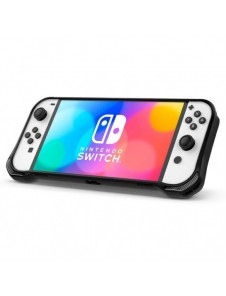 Spigen RUGGED ARMOR NINTENDO SWITCH OLED MATSVART