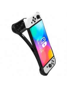 Spigen RUGGED ARMOR NINTENDO SWITCH OLED MATSVART