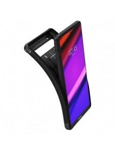 Spigen Rugged Armor telefonfodral för Google Pixel 6A svart