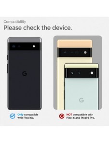 Spigen Rugged Armor telefonfodral för Google Pixel 6A svart