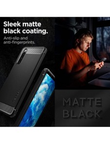 Spigen RUGGED ARMOR SONY XPERIA 1 V MATSVART