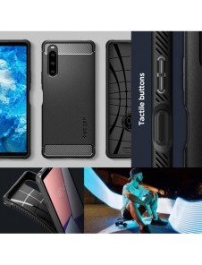 Spigen RUGGED ARMOR SONY XPERIA 1 V MATSVART