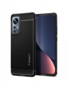Spigen RUGGED ARMOR XIAOMI 12 / 12X MATSVART