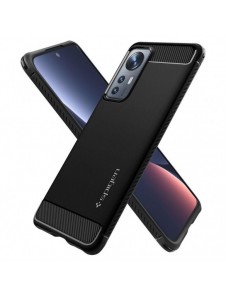 Spigen RUGGED ARMOR XIAOMI 12 / 12X MATSVART