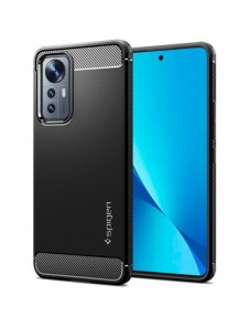 Spigen RUGGED ARMOR XIAOMI 12 LITE MATSVART