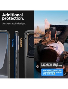 Spigen RUGGED ARMOR XIAOMI 13 LITE MATSVART