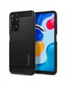 Spigen RUGGED ARMOR XIAOMI REDMI NOTE 11 / 11S MATSVART