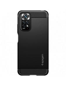 Spigen RUGGED ARMOR XIAOMI REDMI NOTE 11 / 11S MATSVART