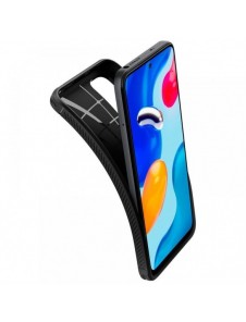 Spigen RUGGED ARMOR XIAOMI REDMI NOTE 11 / 11S MATSVART