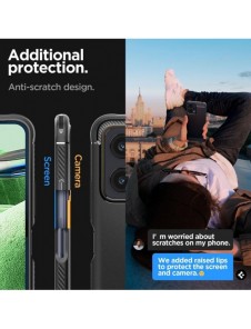 Spigen RUGGED ARMOR XIAOMI REDMI NOTE 12 5G / POCO X5 5G MATSVART