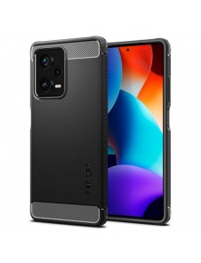 Spigen RUGGED ARMOR XIAOMI REDMI NOTE 12 PRO+ PLUS 5G MATSVART